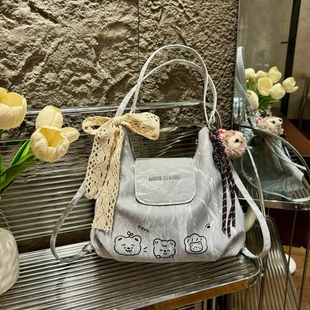 Túi đeo chéo nam nữ unisex đi học, đi chơi vải chống thấm nước/phong cách Hàn Quốc